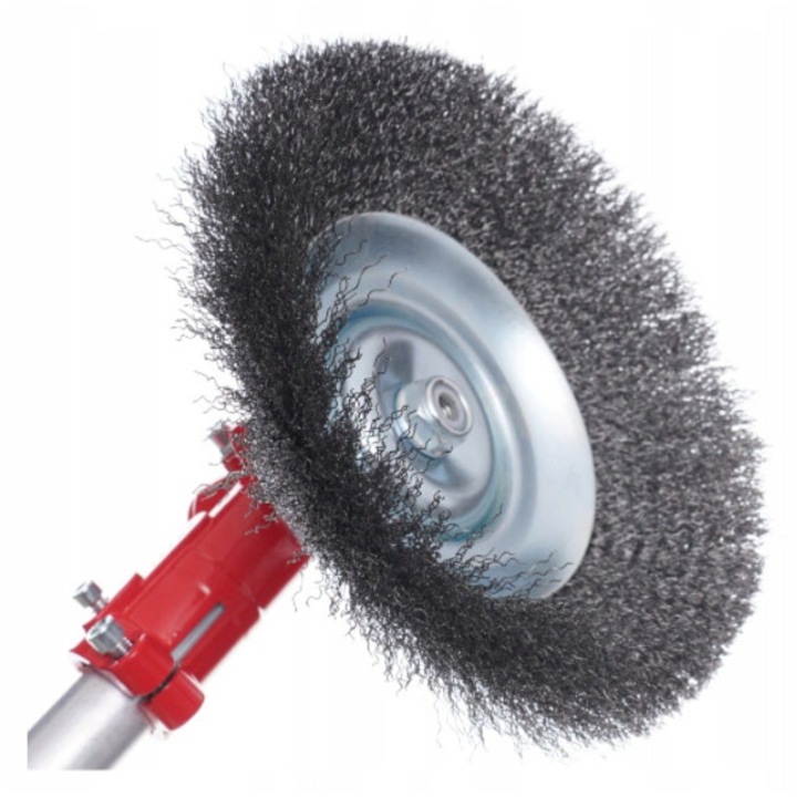 Perie De Sarma, Pentru Indepartarea Buruienilor, Pentru Polizor Unghiular, Turatie Maxima 10 000 Rpm, Pentru Curatarea Pavajelor, Granitului, Pavajelor Si Placilor De Beton