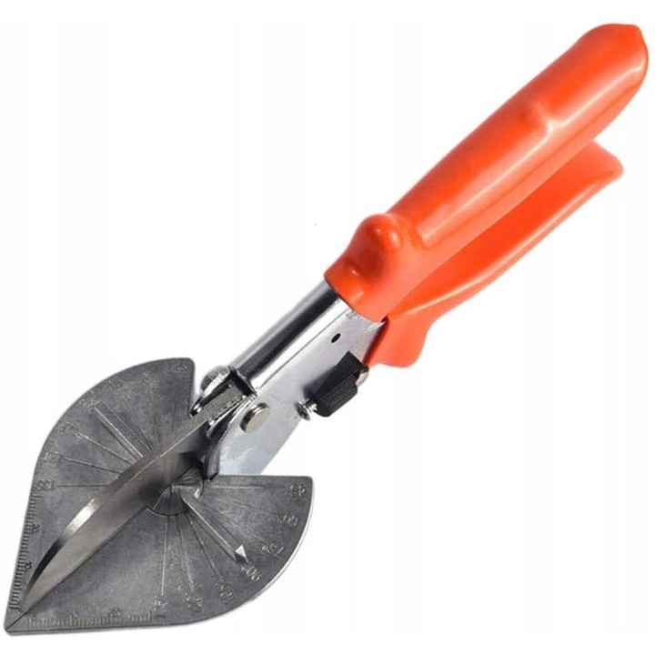 Foarfece, Lame Ascutite, Otel De Inalta Calitate, Raportor Incorporat, Lungime 220 mm, Latime 75 mm