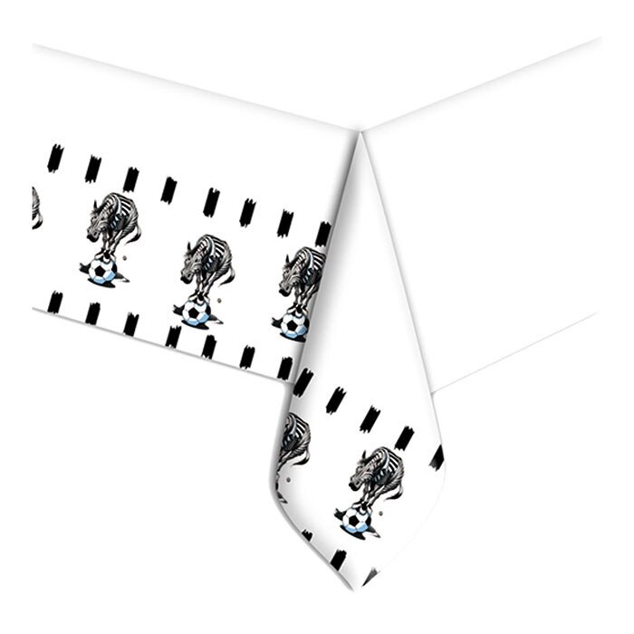 Fata de masa din plastic Zebra 137 x 274 cm Big Party