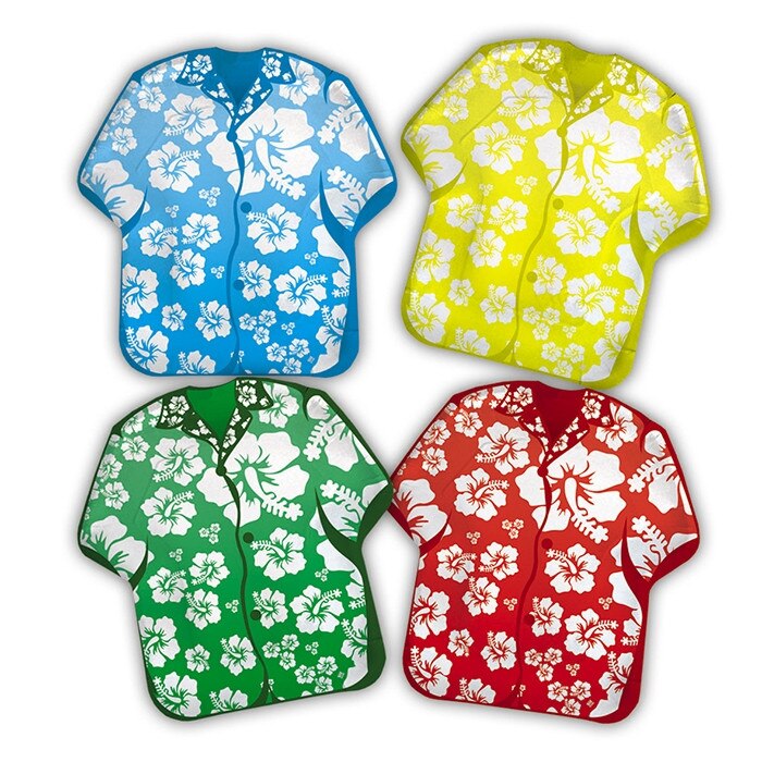 Set 8 farfurii 22cm Hawaii Big Party