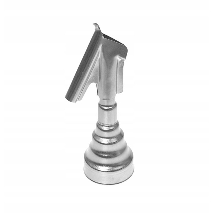 Duza de sudura, Adaptor HT-1, reducere de la 34mm la 12mm, Adaptor HT-2, reducere de la 12mm la 10mm, Diametru maxim de sudura 6mm, Metal, 12mm x 10mm, Argintiu metalizat