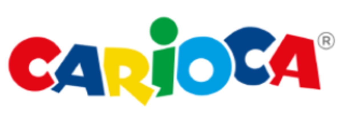 Комплект темперни акварелни бои Carioca, 12 цвята х 10 мл, С палитра и ...