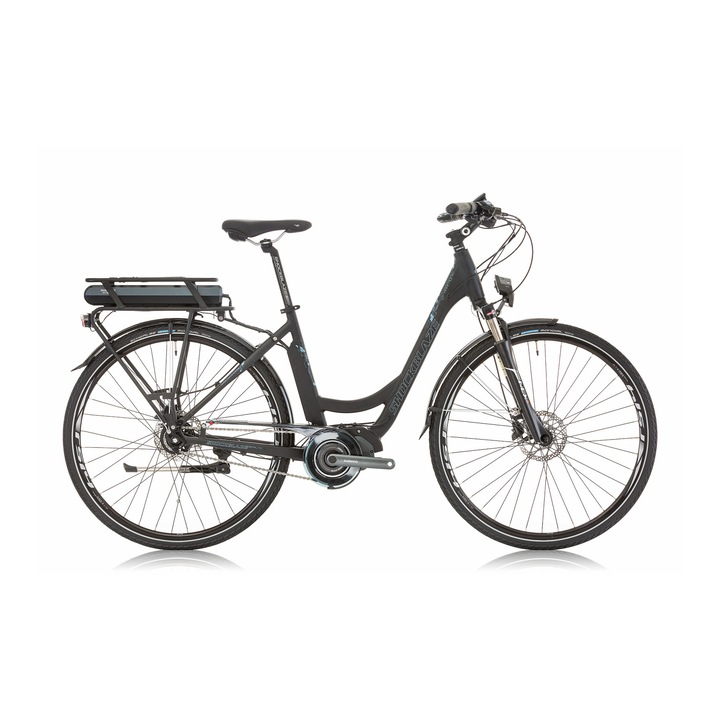Велосипед SHOCKBLAZE HARMONY LADY E6000 NEXUS 11, Черен, S