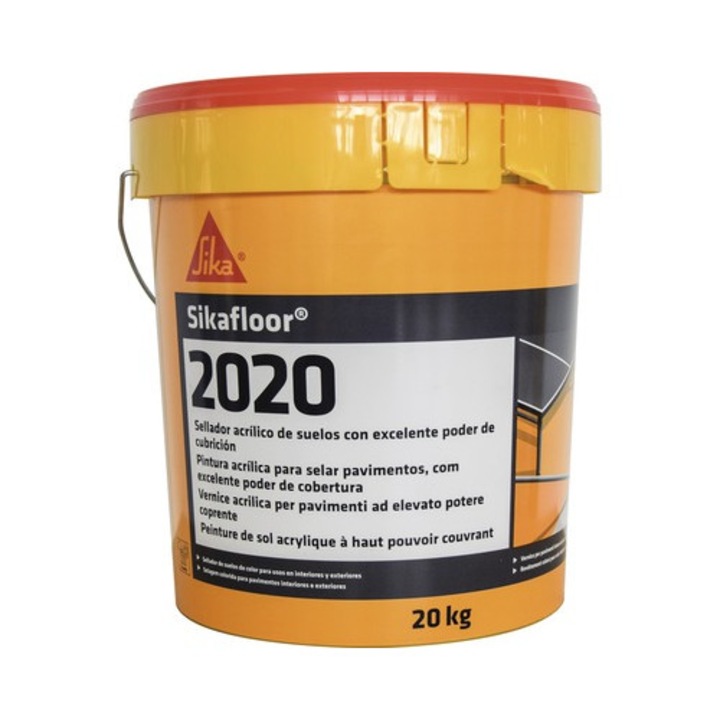 Vopsea Acrilica Sikafloor 2020 Sport Gri 20 kg