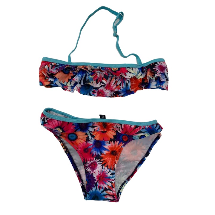 Costum de baie fete Losan, Floral Blue