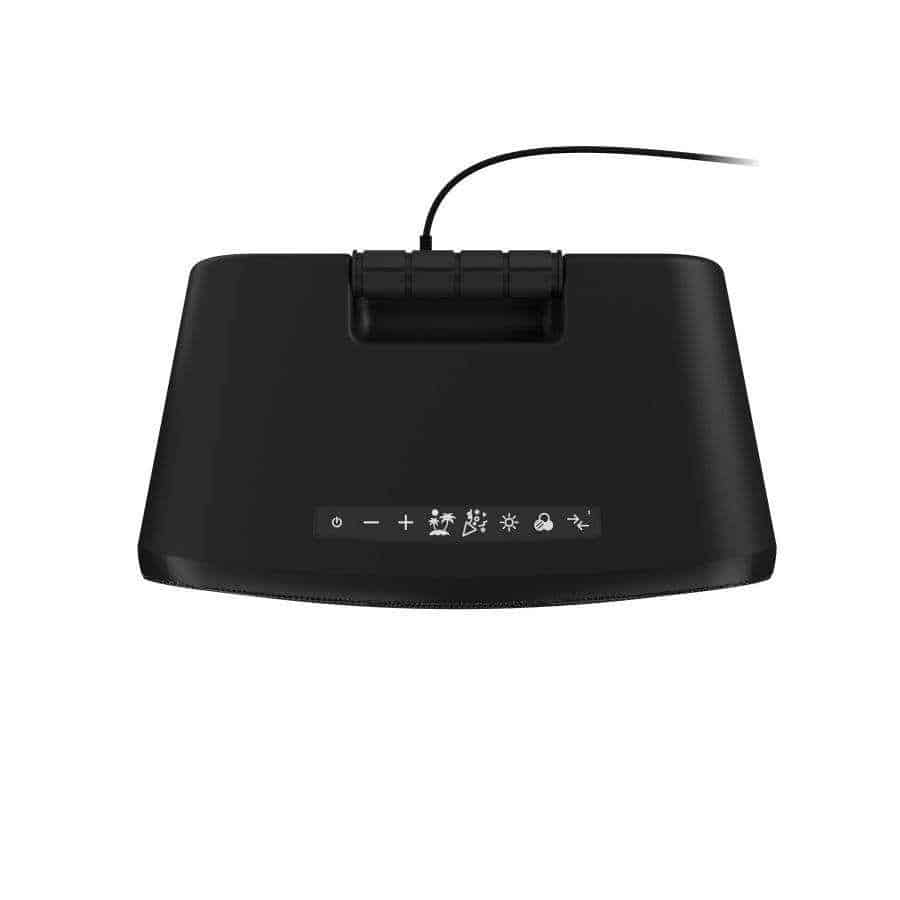 Boxa Bluetooth KitSound Slam XL 50W, de petrecere, sistem de difuzoare de mare putere cu LED Disco Light Show, Negru