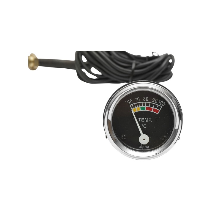 Indicator temperatura apa mecanic cu sonda pentru Massey Ferguson