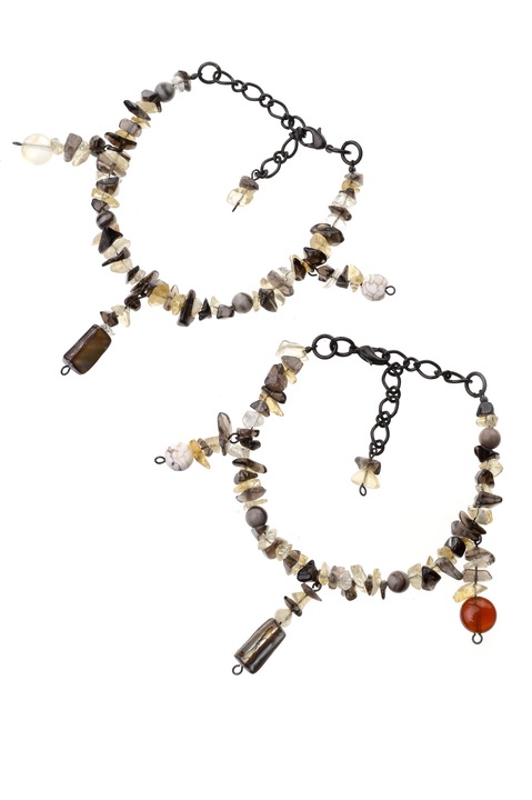 Set 2 bratari, citrin cu pietre GM-10, Handmade, Gloria Maris