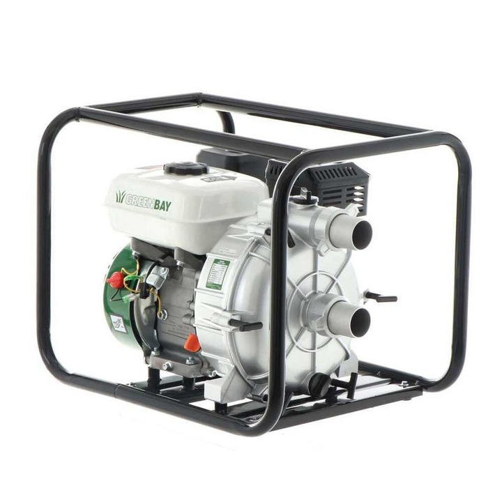 Motopompa pentru apa murdara GeoTech GB-TWP racord 2”, 7CP, 500 l/min, benzina, 4 timpi