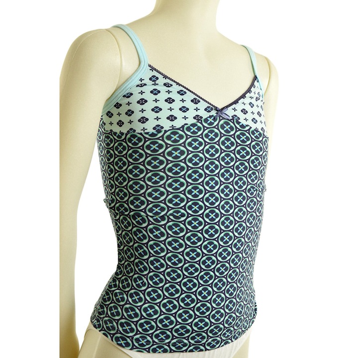 Sanetta polo, pamut, kek, Kék