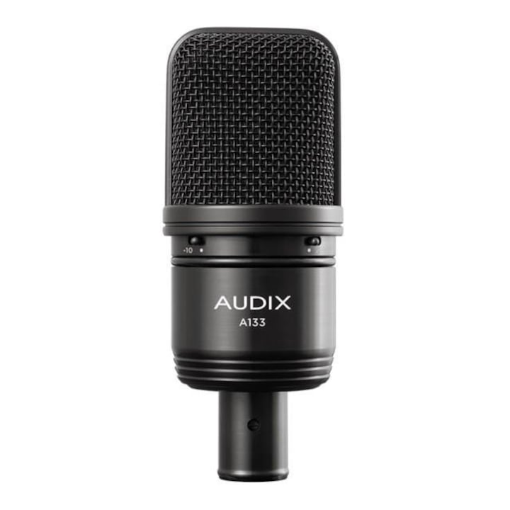 Microfon condensator A133, Audix, Cardioid, XLR, Negru