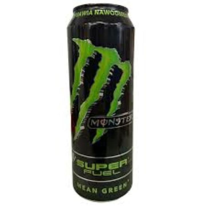 Bautura Energizanta, Monster Super Fuel Mean Green, 568ml