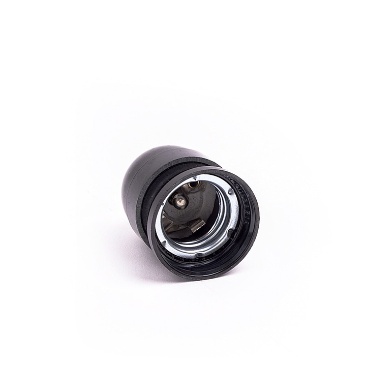 Dulie bec, Найден Киров, E27, suspendata, neagra, 4A, 250V, 200°C