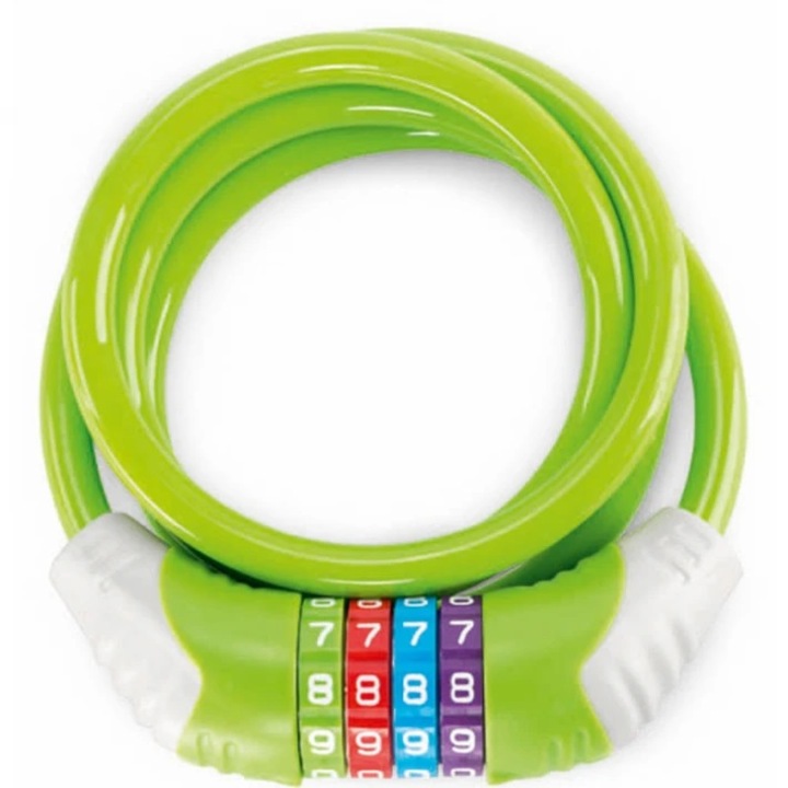 Катинар Puky, детски, за колела, с шифър от серията KS, зелен