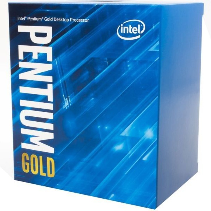 Intel Pentium Gold G6605 processzor, foglalat 1200, 2 C / 4 T, 4300 MHz, 4 MB gyorsítótár, 58 W