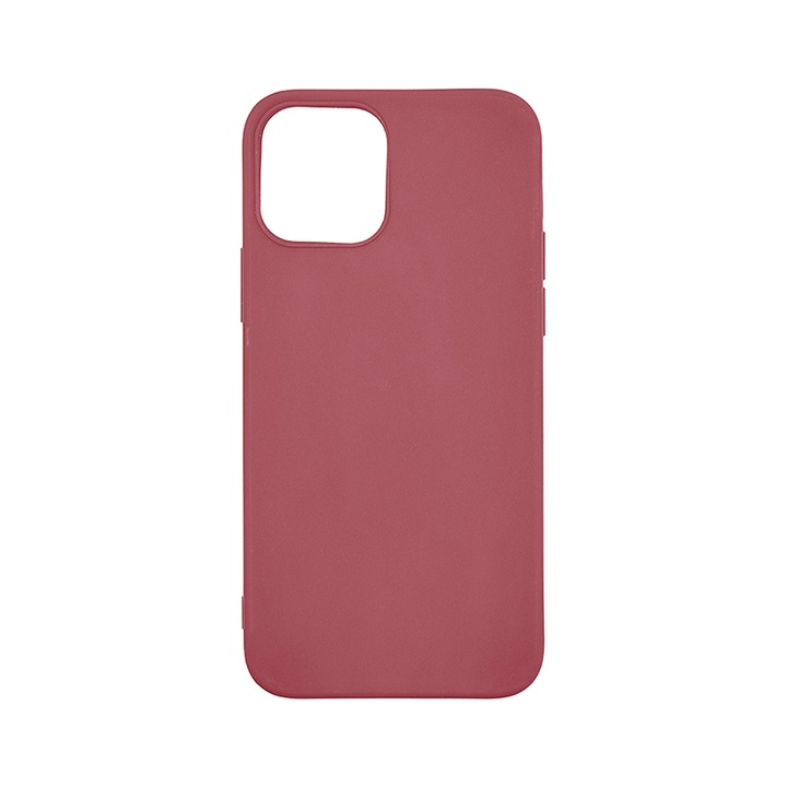 Силиконов калъф BestCase за Apple iPhone 11 Pro Max, Slim 0.8 MM, Burgundy