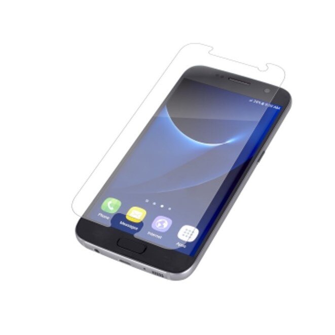 Folie din sticla temperata full size OkMore pentru Galaxy S7, transparenta