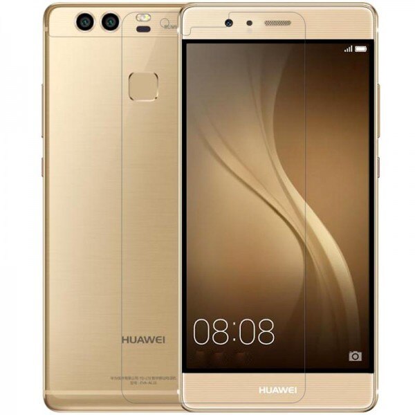 Folie din sticla temperata full size OkMore pentru Huawei Ascend P9, transparent