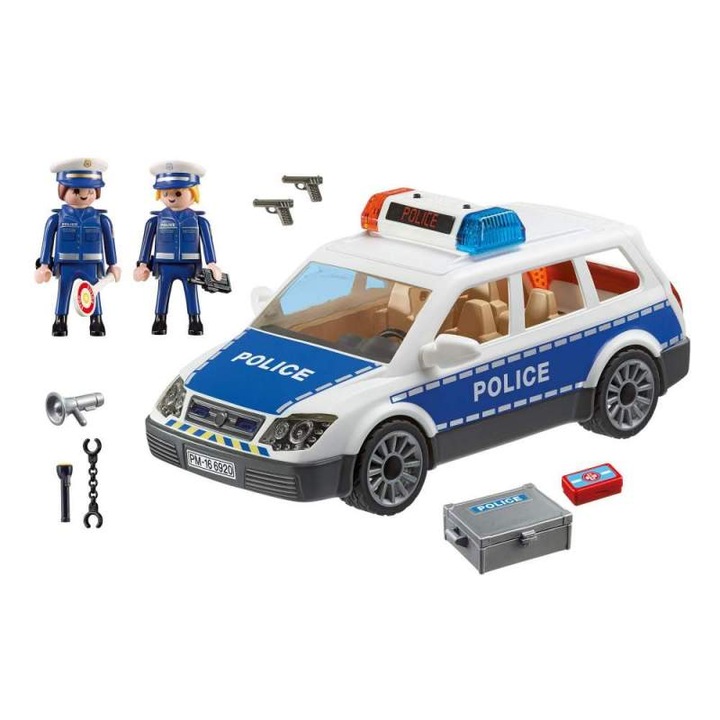 Играчка Playmobil Police Operation, Полицейска кола със светлини и звуци