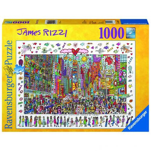 Puzzle Ravensburger Times Square, 1000 Piese