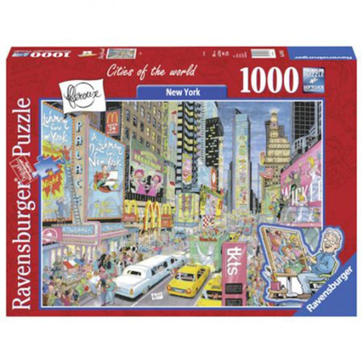 Puzzle Ravensburger - New York, 1000 Piese