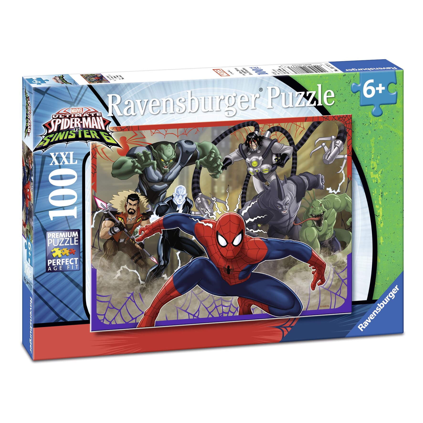 Puzzle Ravensburger Spiderman, 100 Piese