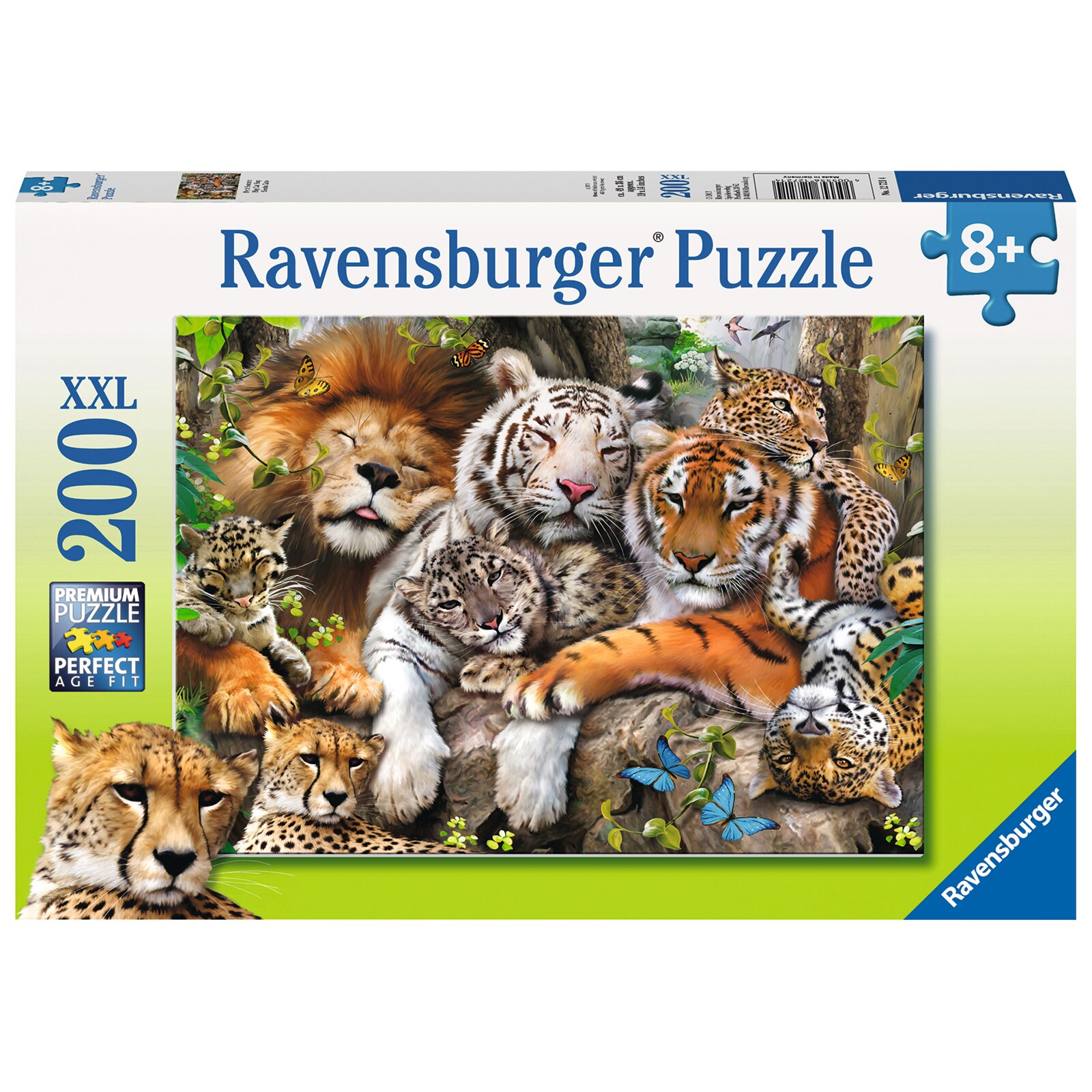 Puzzle Ravensburger XXL - Tigri, 200 piese