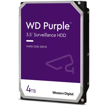 HDD WD Purple 4TB, 5400rpm, 256MB cache, SATA-III, 3.5"