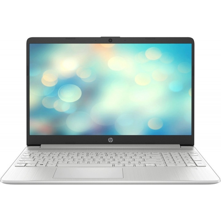 Laptop HP 15.6'' 15s, FHD, Procesor AMD Ryzen™ 3 5300U (4M Cache, up to 3.8 GHz), 12GB DDR4,480GB SSD, Radeon, NO OS, Silver