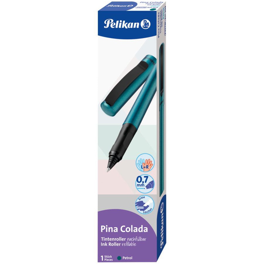 Pelikan Cartuccia Per Stilografica M Pina Colada Assortita  Antracite Blu Rosa Penne 37408767