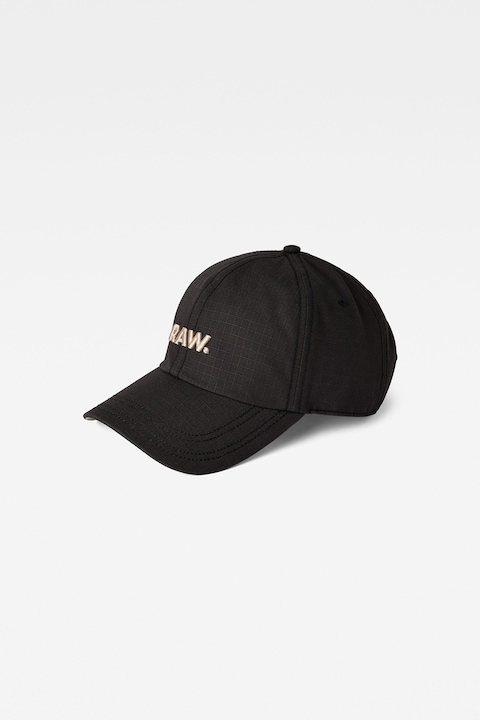 G-Star RAW, Памучна бейзболна шапка Avernus, Черен