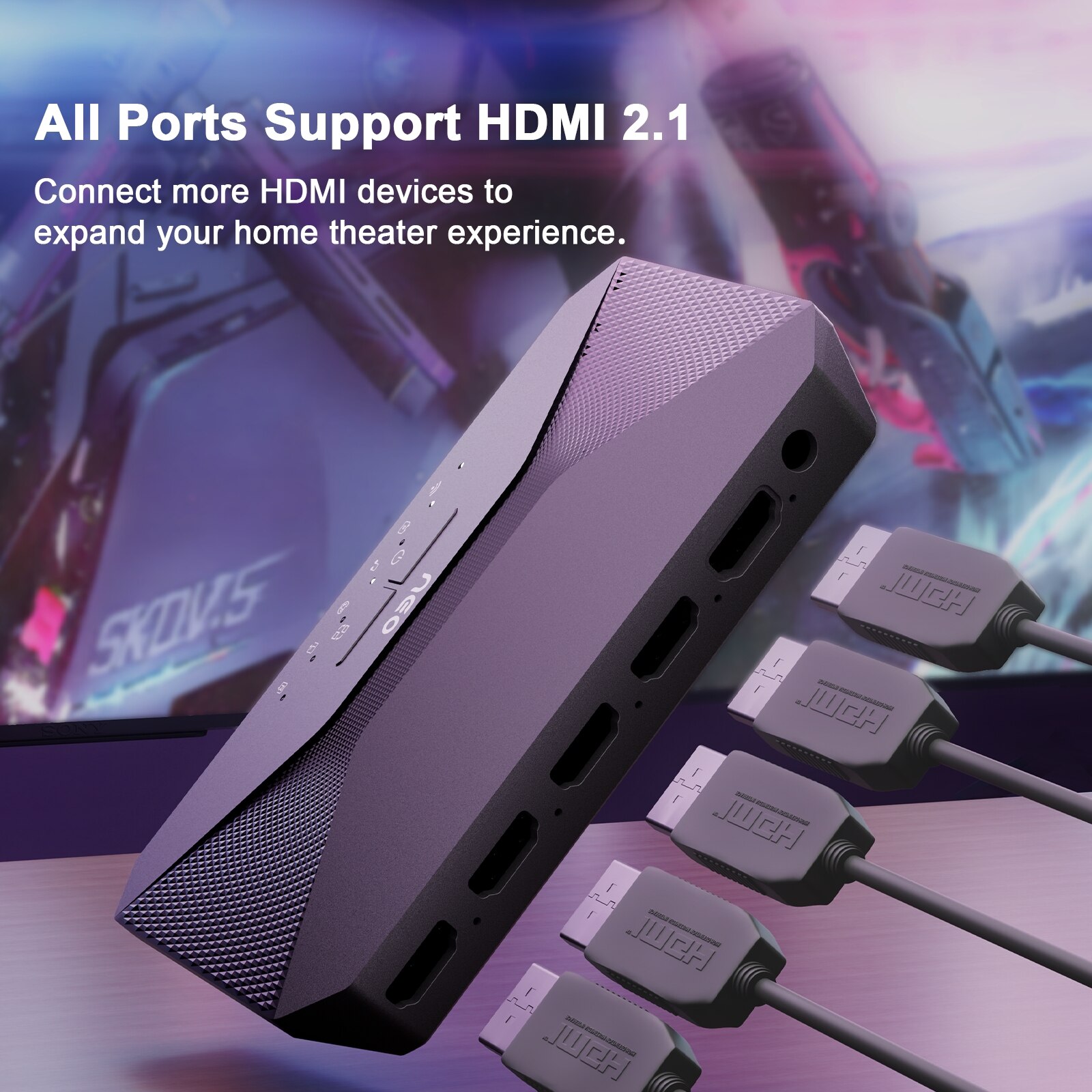 Lytmi Fantasy 3 HDMI 2.1 TV Backlight Kit LED Strip Plus Neo Box за 65 ...
