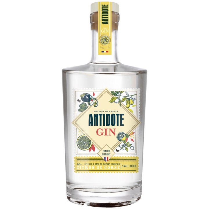 Gin Antidote Citron de Corse, 40%, 0.7l