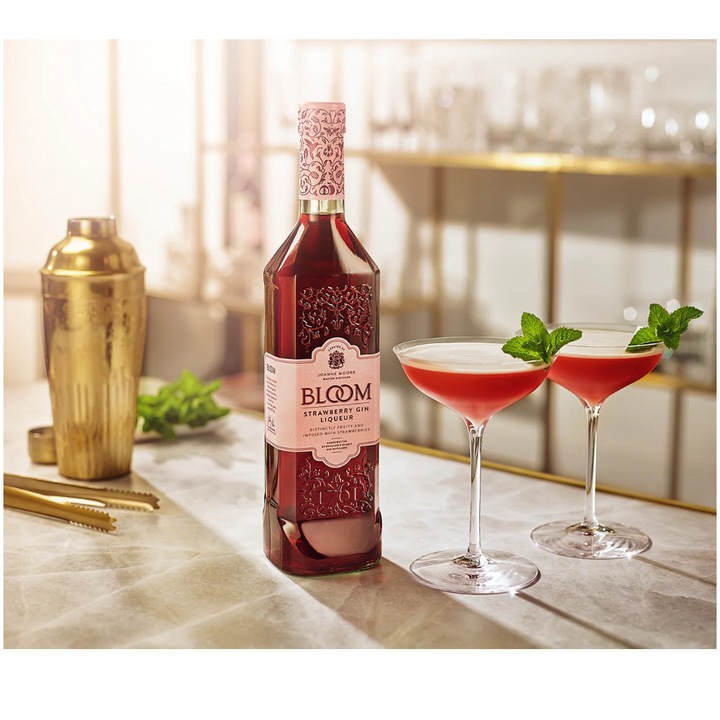 Gin Bloom Strawerry Cup, 25%, 0.7l