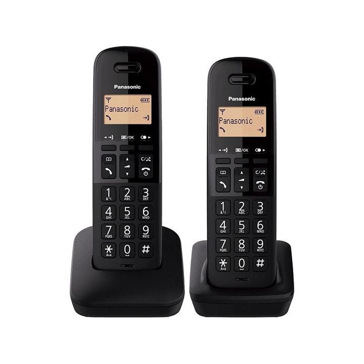 Telefon, Panasonic, DECT Negru