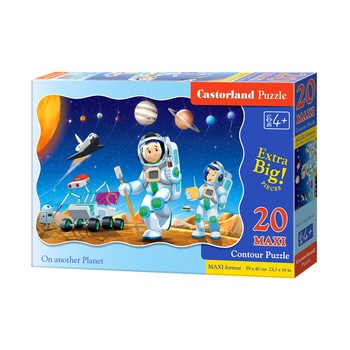 Puzzle Maxi Castorland, Pe o alta planeta, 20 piese Puzzle Maxi Castorland, Pe o alta planeta, 20 piese