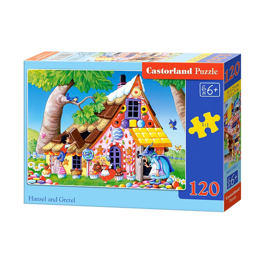 Puzzle Castorland, Hansel si Gretel, 120 piese