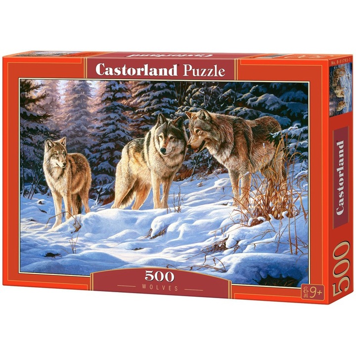 Castorland Puzzle, Farkas, 500 darab