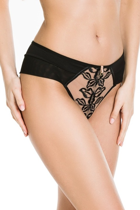 Slip brazilian, 2XL, negru