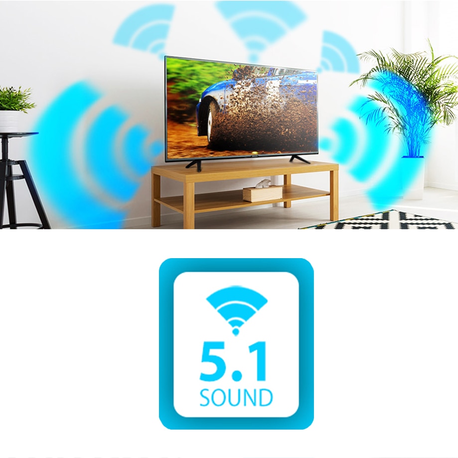Televizor 43LUN120D, Manta, 43 inch, DVBT2/HEVC, 4K UHD, Negru