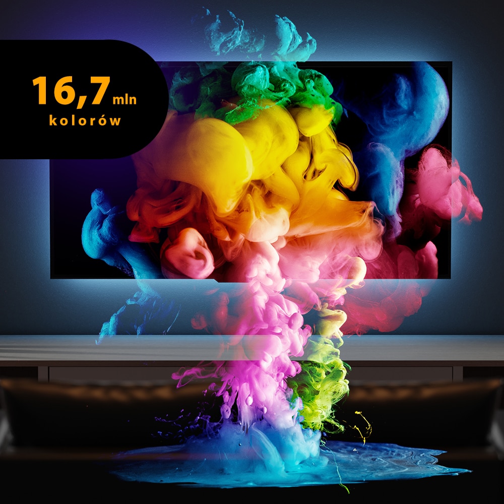 Televizor 43LUN120D, Manta, 43 inch, DVBT2/HEVC, 4K UHD, Negru
