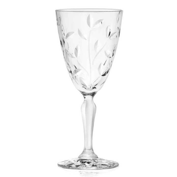 RCR Laurus vörösboros pohár készlet, 6 db, 280 ml