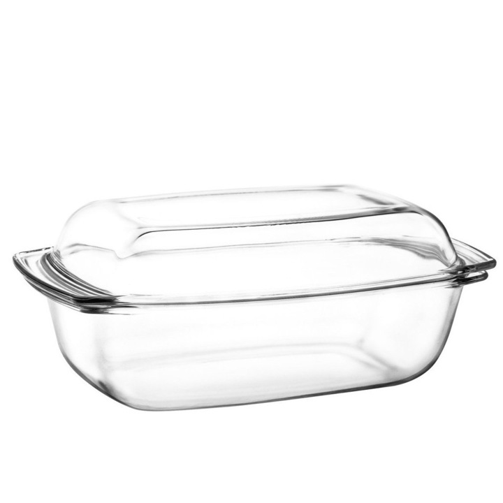 Vas termorezistent cu capac, LIMPO, 5.6L