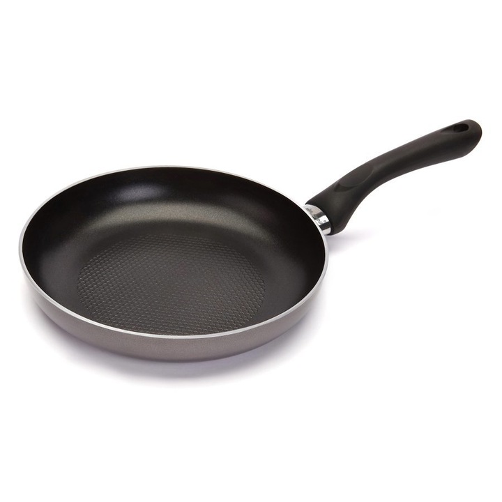 Tigaie din aluminiu Maja, Florina, Aluminiu, 24 cm, Negru