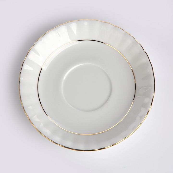 Farfurie, Iwona, 14 cm, Alb