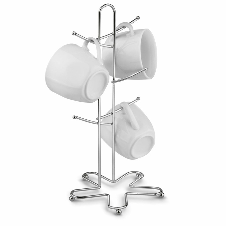 Поставка за чаша, Тадар, Неръждаема стомана, Сребро