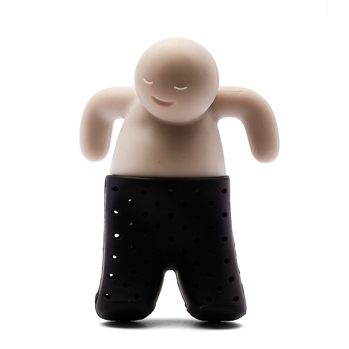 Инфузер за чай, силиконов човек