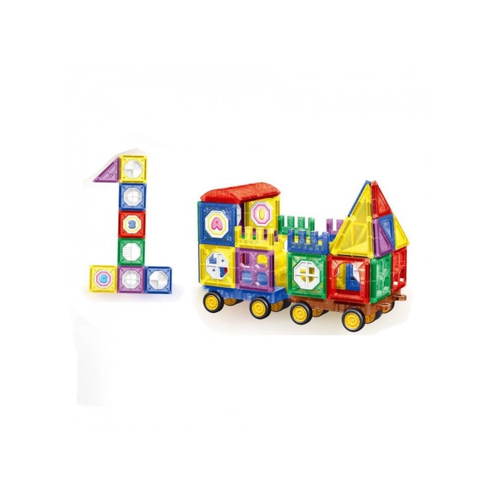 Магнитен конструктор AliBibi от 72 бр