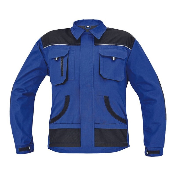 Jacheta de lucru cu din tercot cu intarituri la coate - F&F Carl Albastru 50
