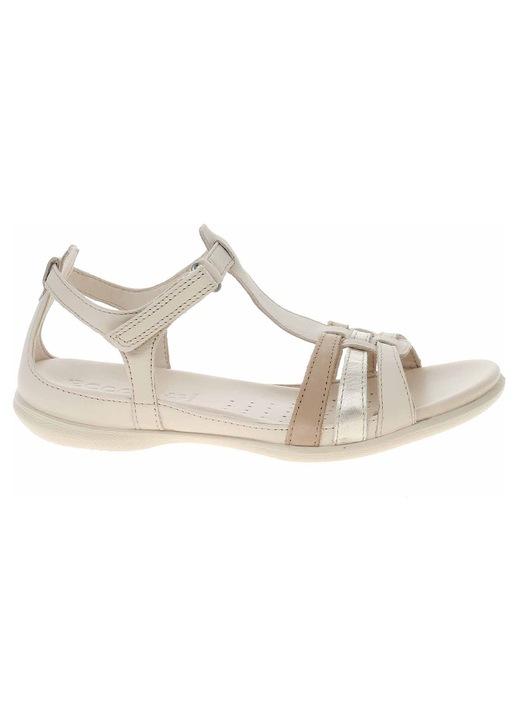 Sandale dama Flash 24087360729, Ecco, Piele naturala, bej, Bej, 38